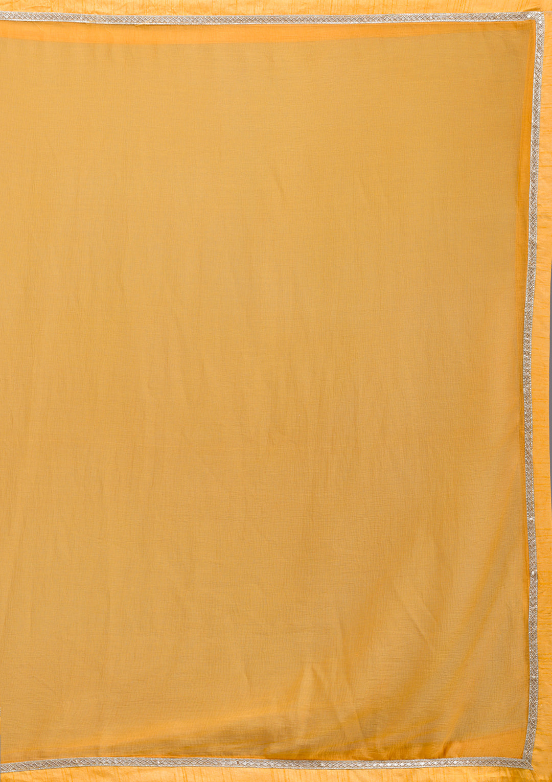 Mustard Sequins Georgette Readymade Lehenga