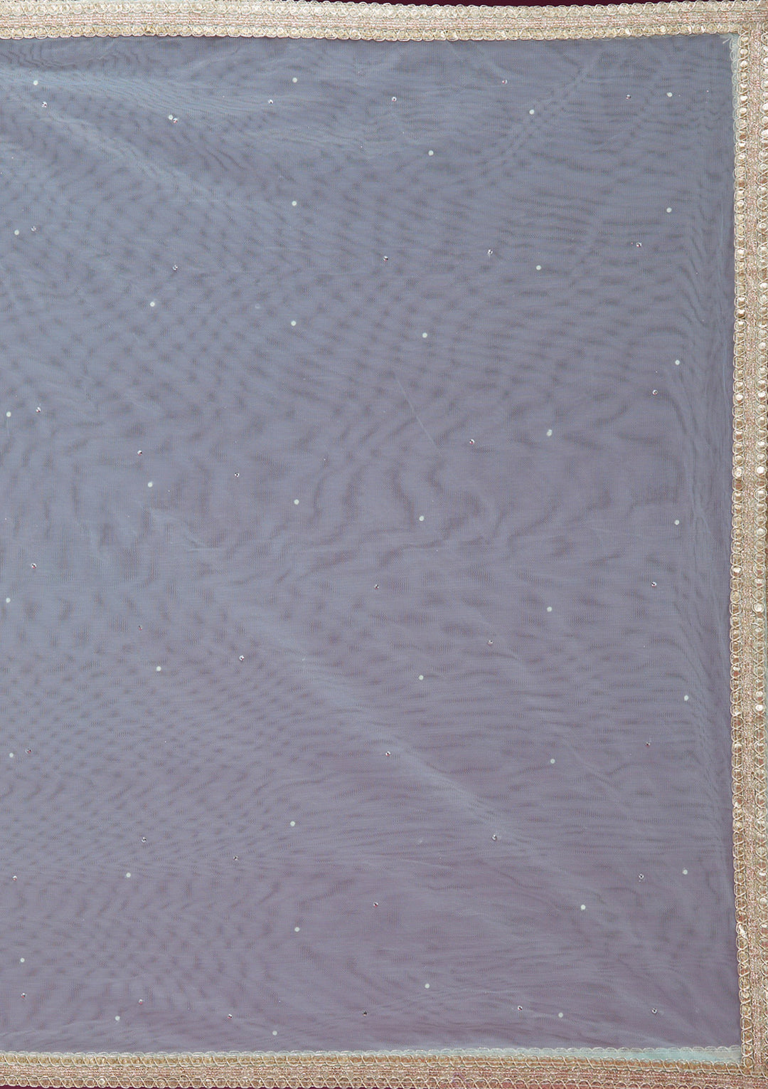 Sky Blue Mirrorwork Banarasi Readymade Lehenga