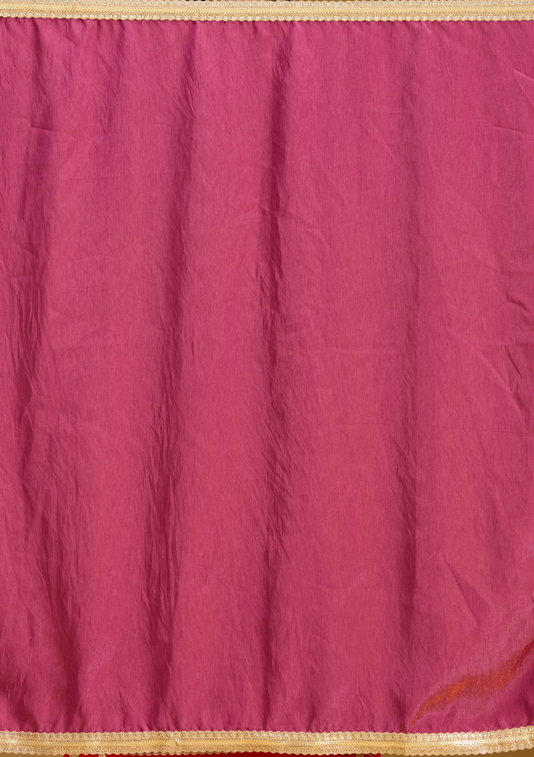 Onion Pink Sequins Tissue Readymade Lehenga