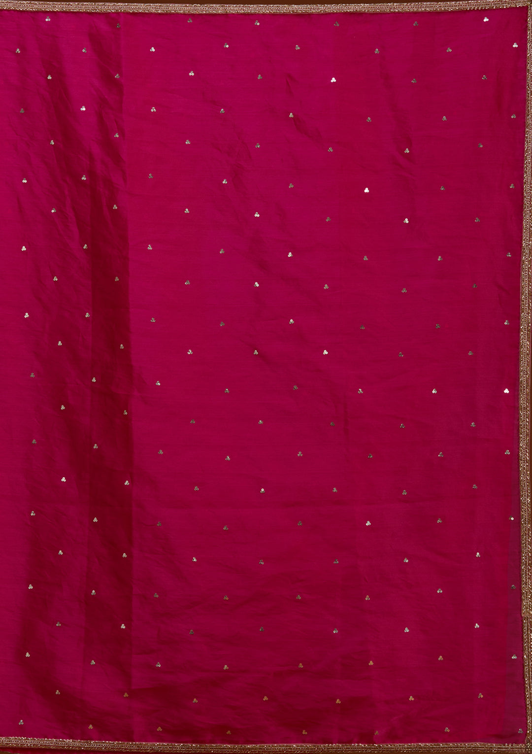 Koskii Raw Silk Yellow & Pink Lehenga with Vibrant Embroidery