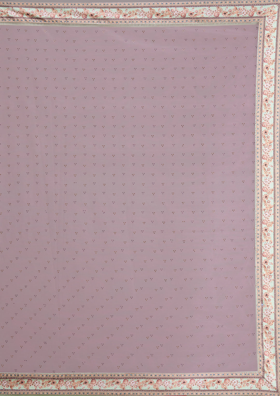 Pista Green Swarovski Raw Silk Semi-Stitched Lehenga