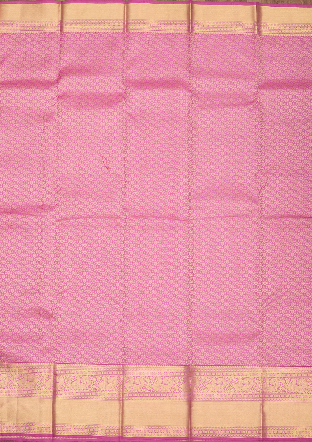 Mauve Zariwork Pure Silk Saree