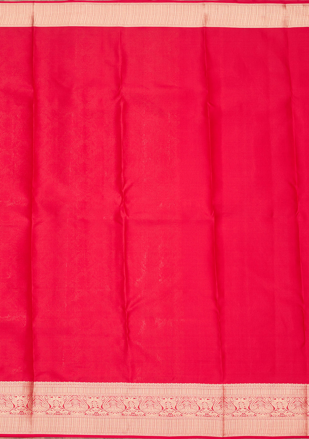 Maroon Silk Jaal Saree With Matching Blouse Piece