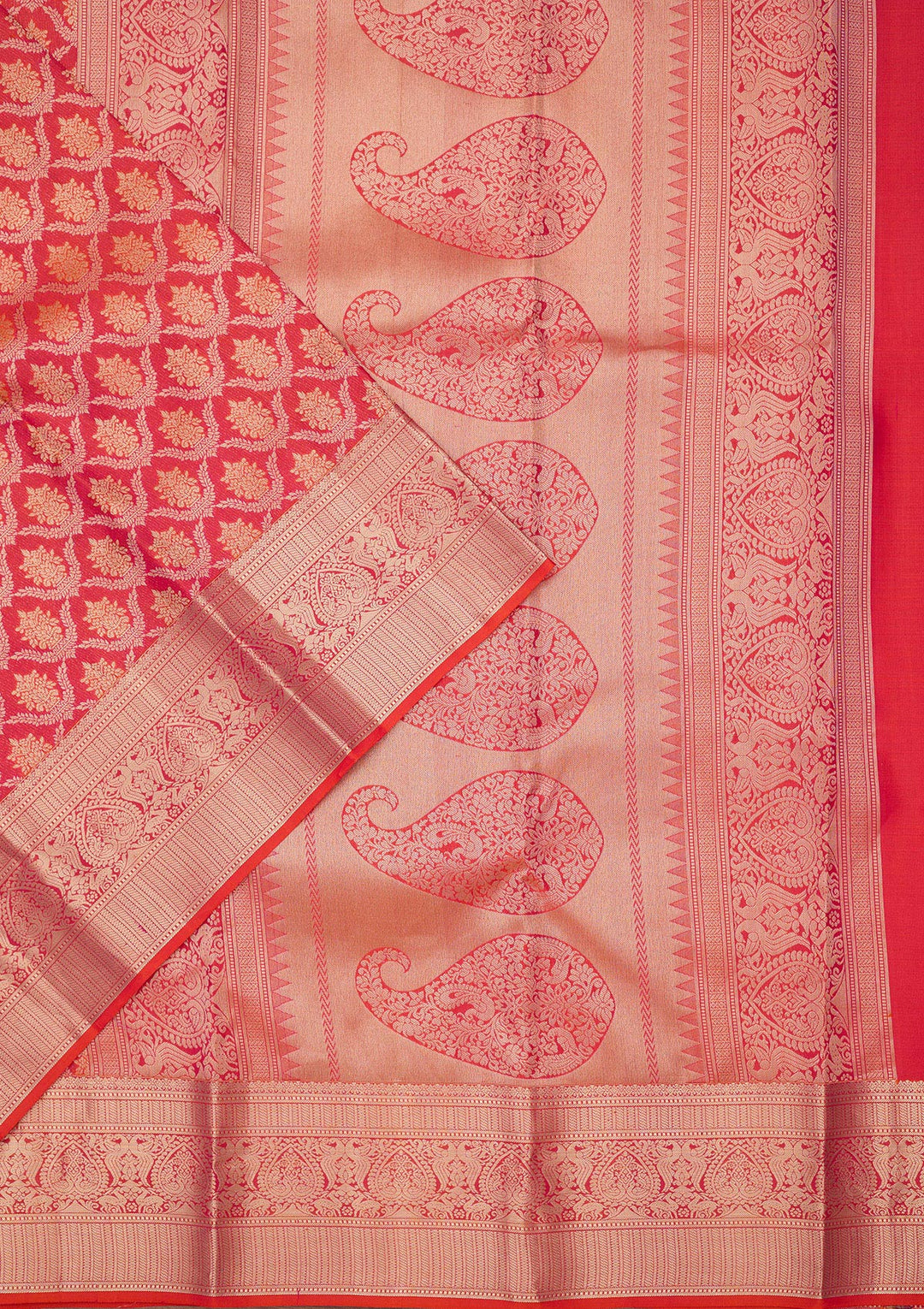 Pink Zariwork Pure Silk Saree