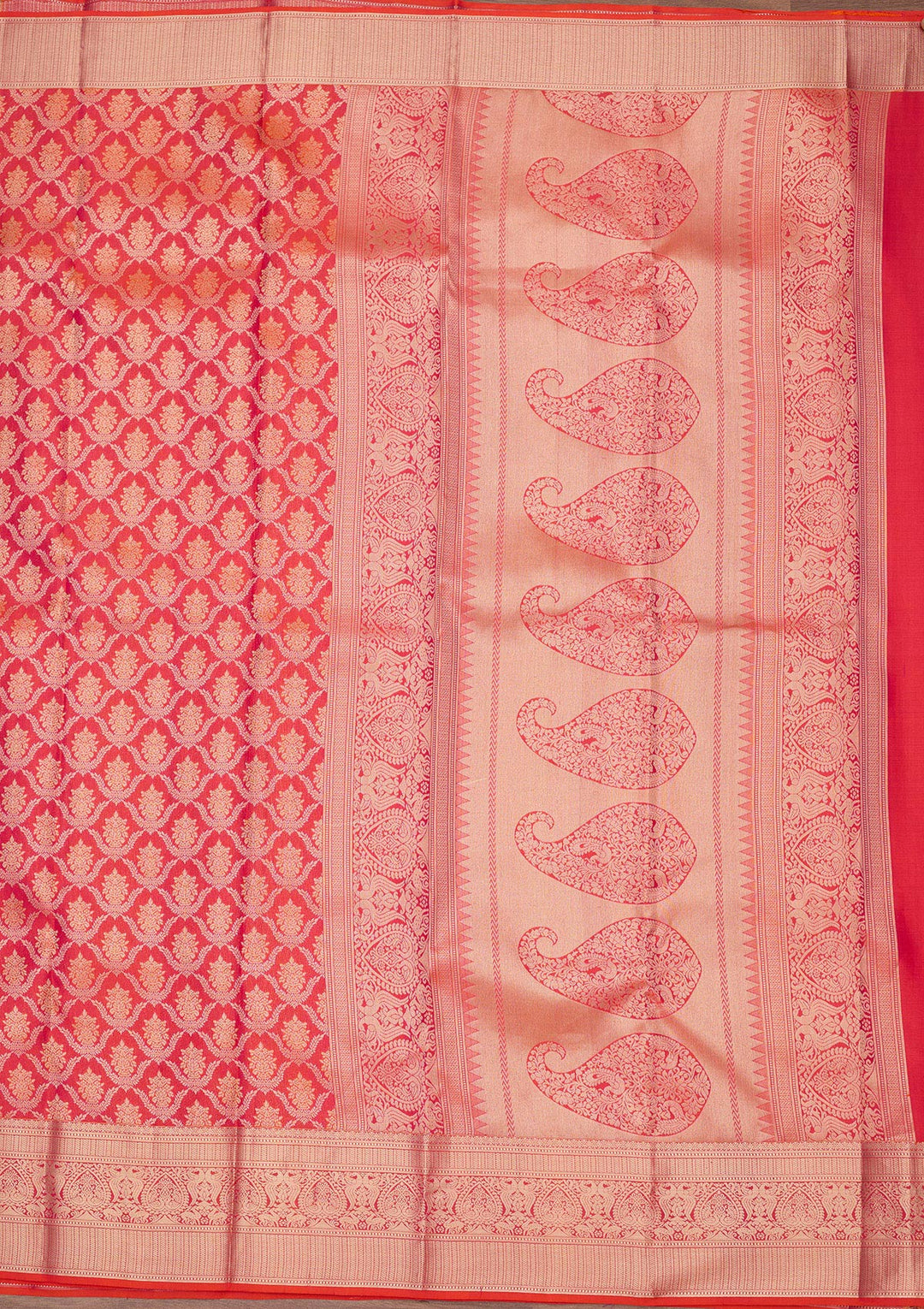 Pink Zariwork Pure Silk Saree
