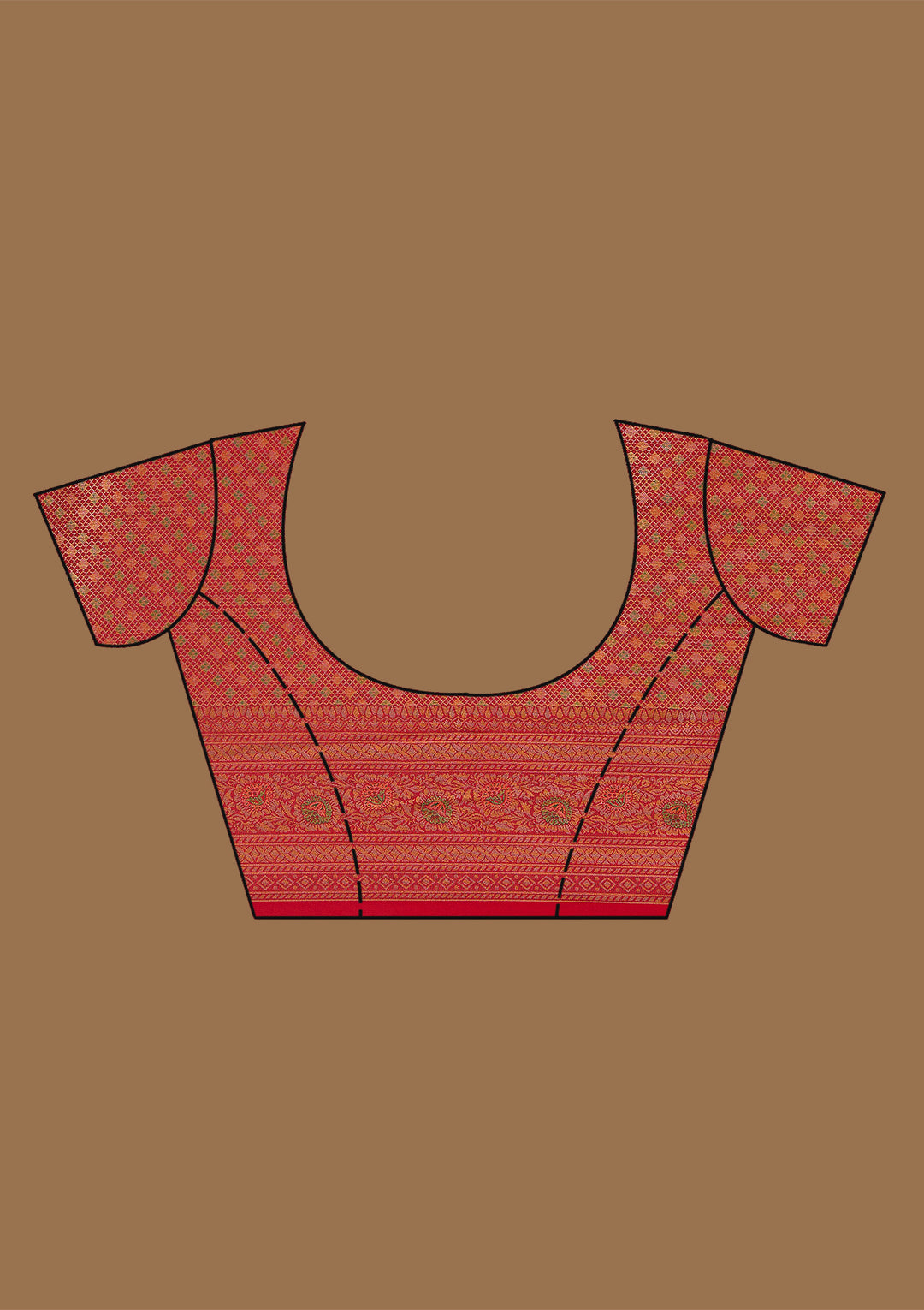 Mustard Zariwork Art Silk Saree