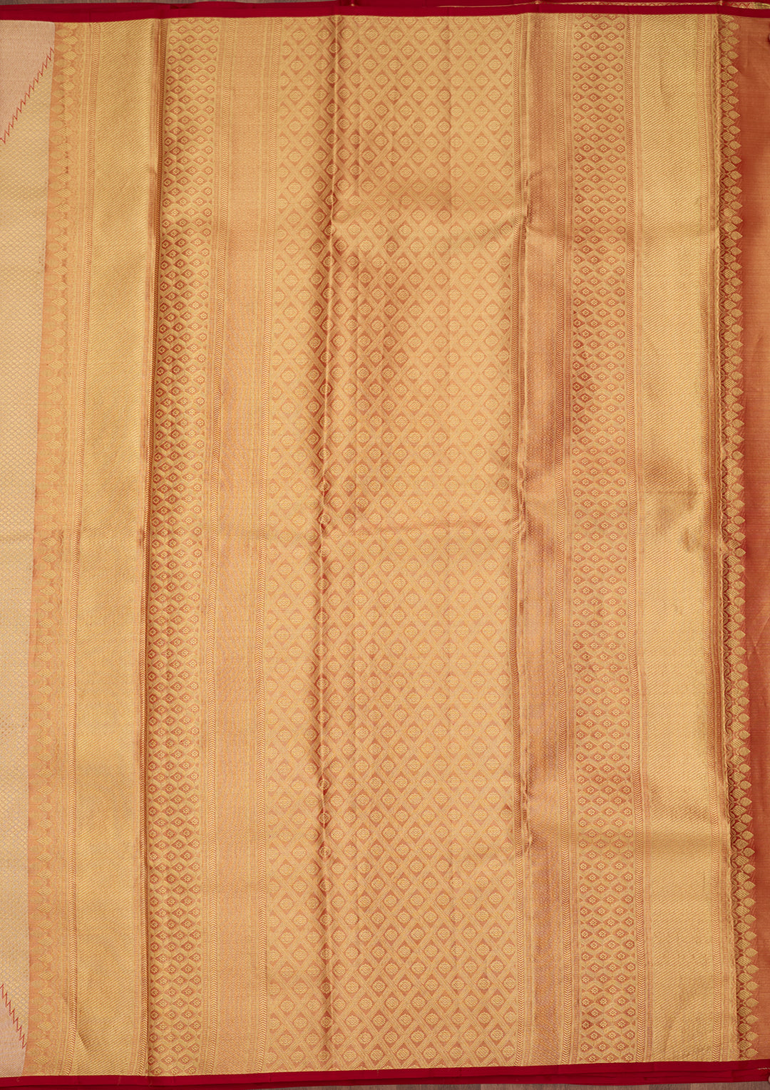 Gold Silk Jaal Gold Zariwork Saree With Matching Blouse Piece