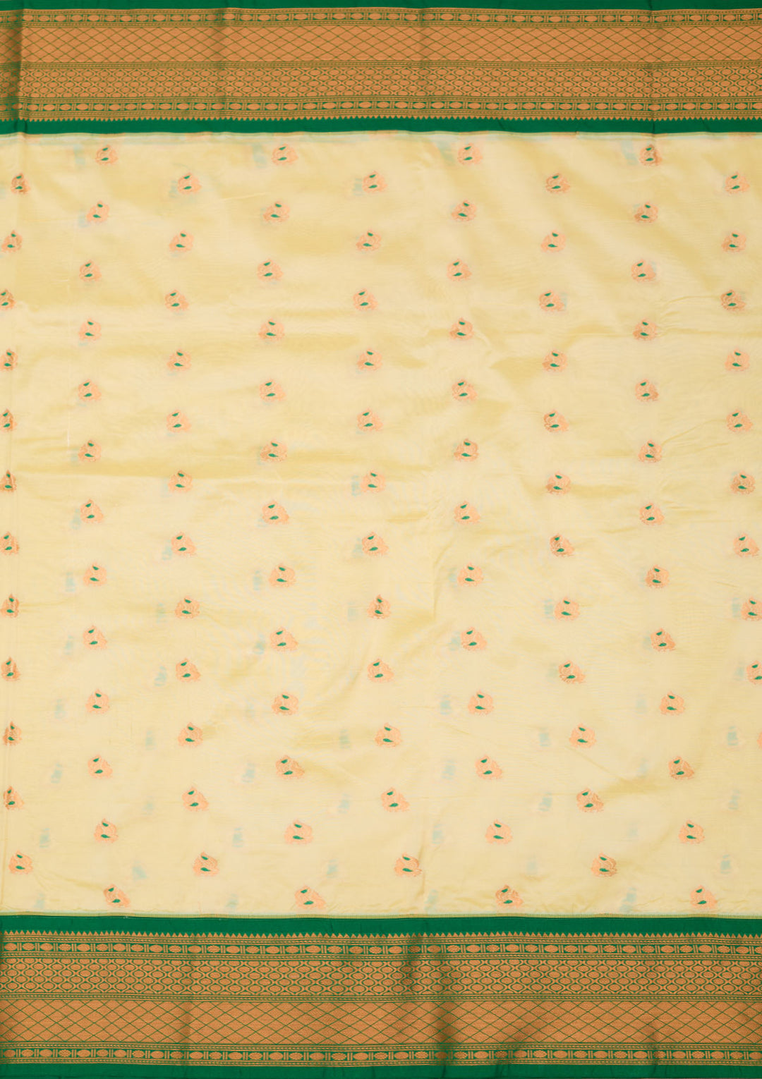 Yellow Zariwork Pure Silk Saree