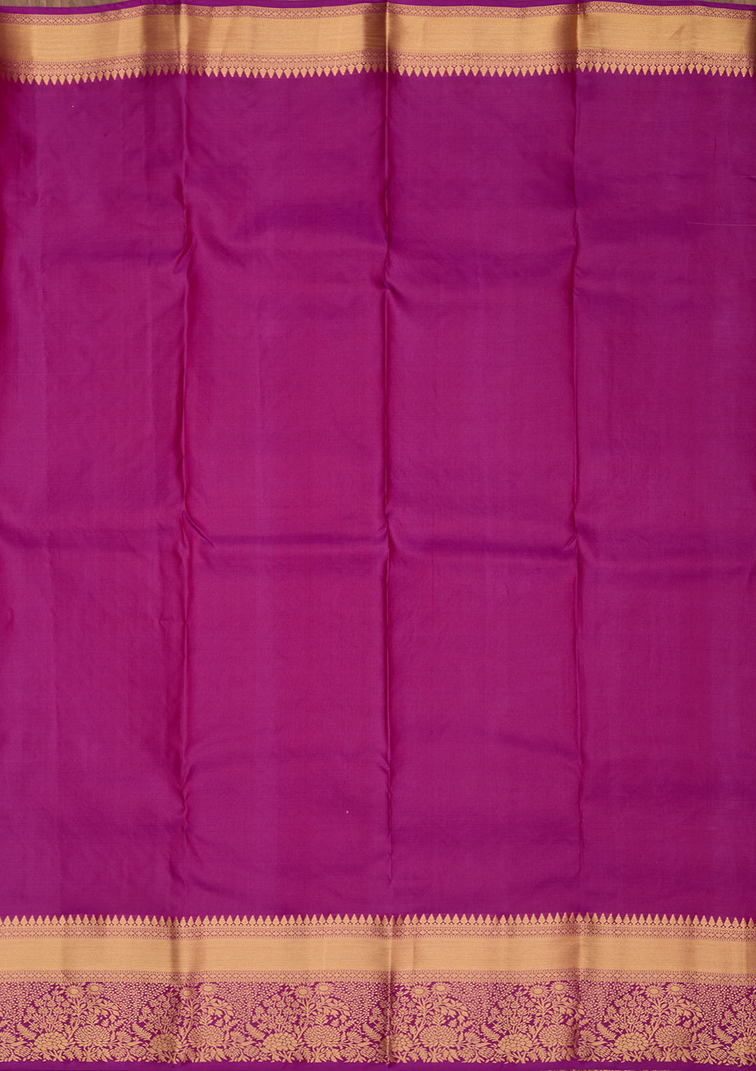 Purple Zariwork Pure Silk Saree