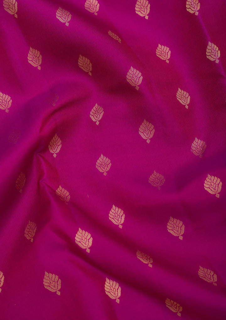 Purple Zariwork Pure Silk Saree