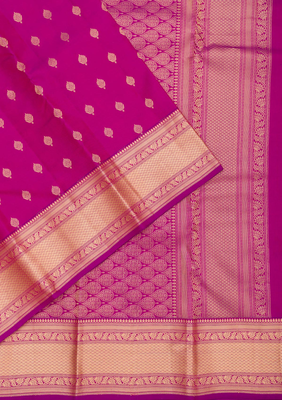 Purple Zariwork Pure Silk Saree