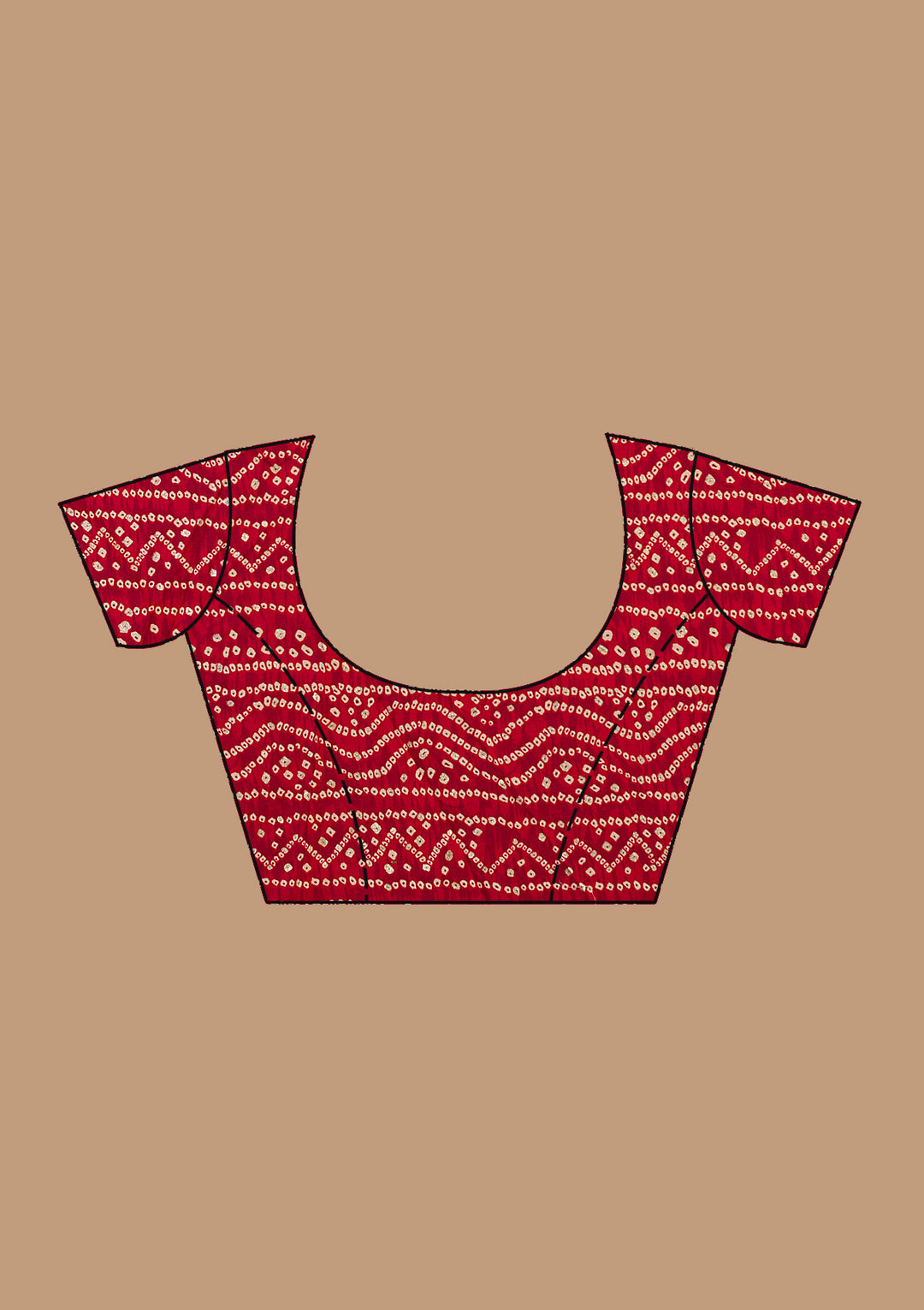 Black Printed Satin Saree