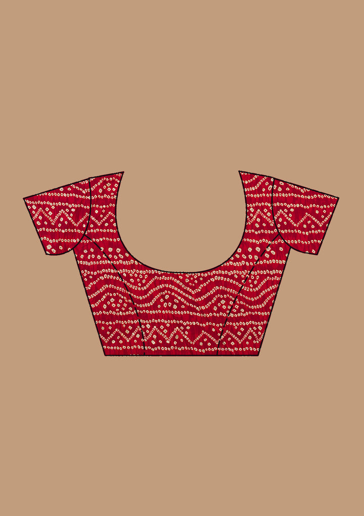 Black Printed Satin Saree