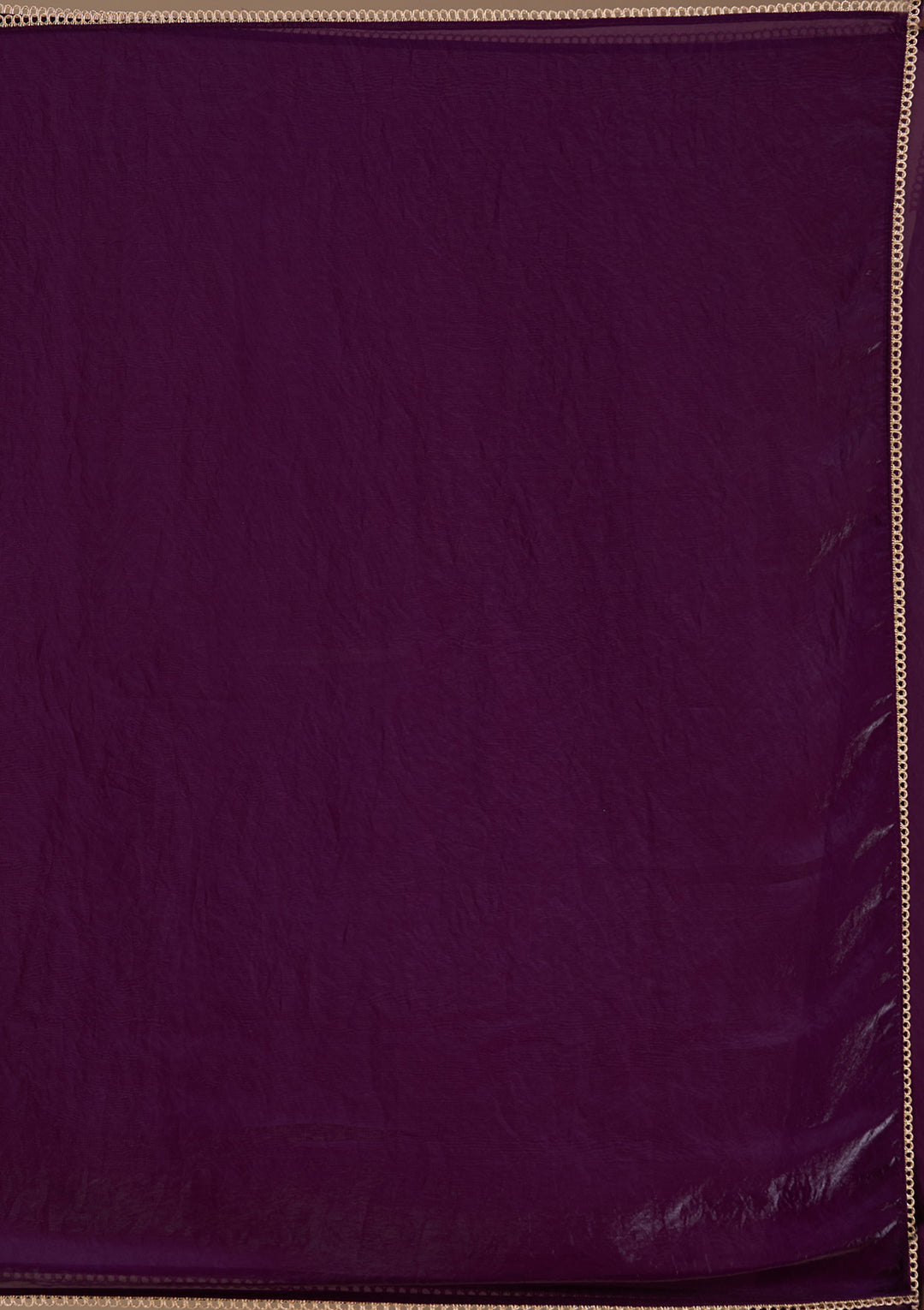 Purple Sequins Tissue Saree