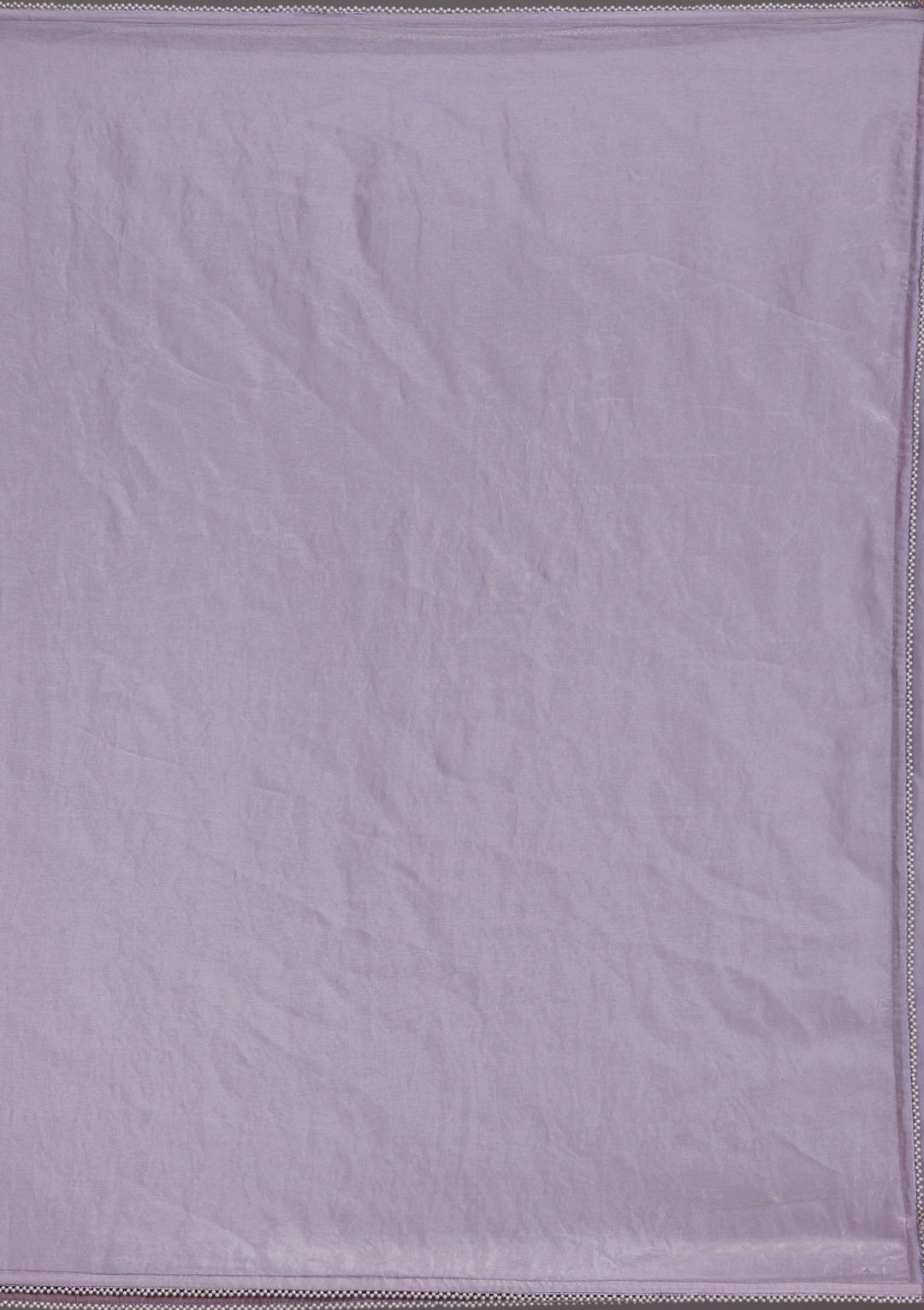 Lavender Pearlwork Tissue Saree