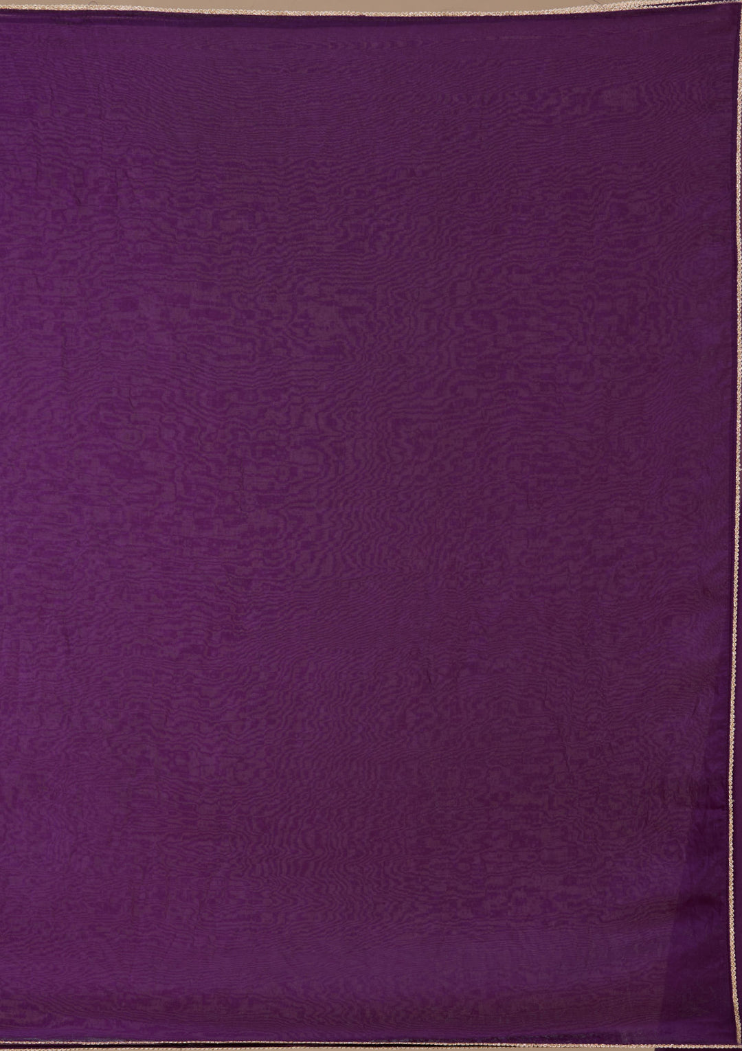 Purple Sequins Tissue Saree