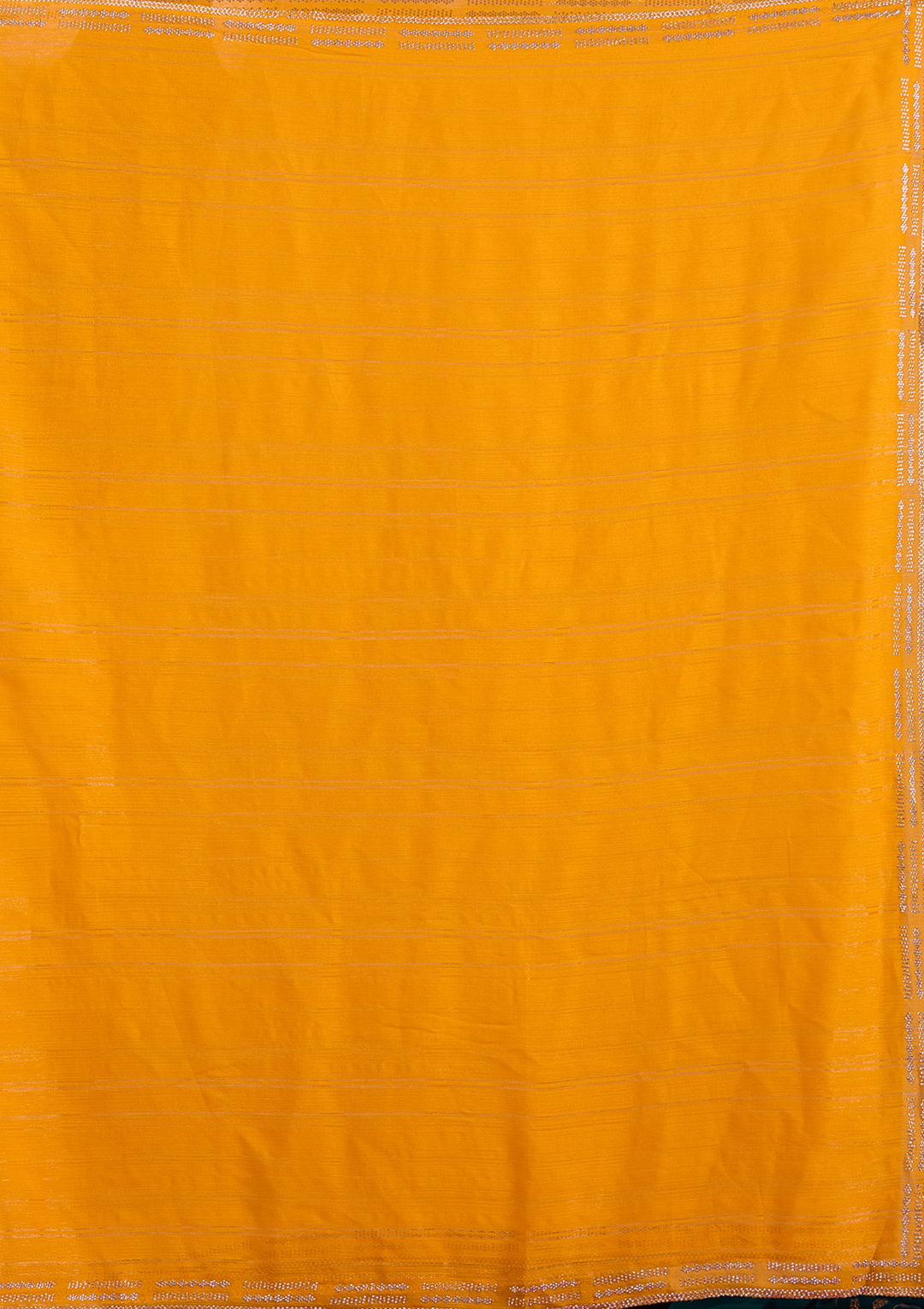 Yellow Stonework (Gold) Chiffon Saree