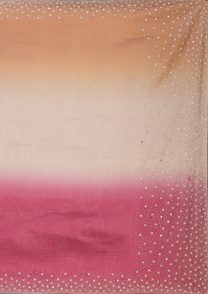 Gold Stonework (Gold) Tissue Saree