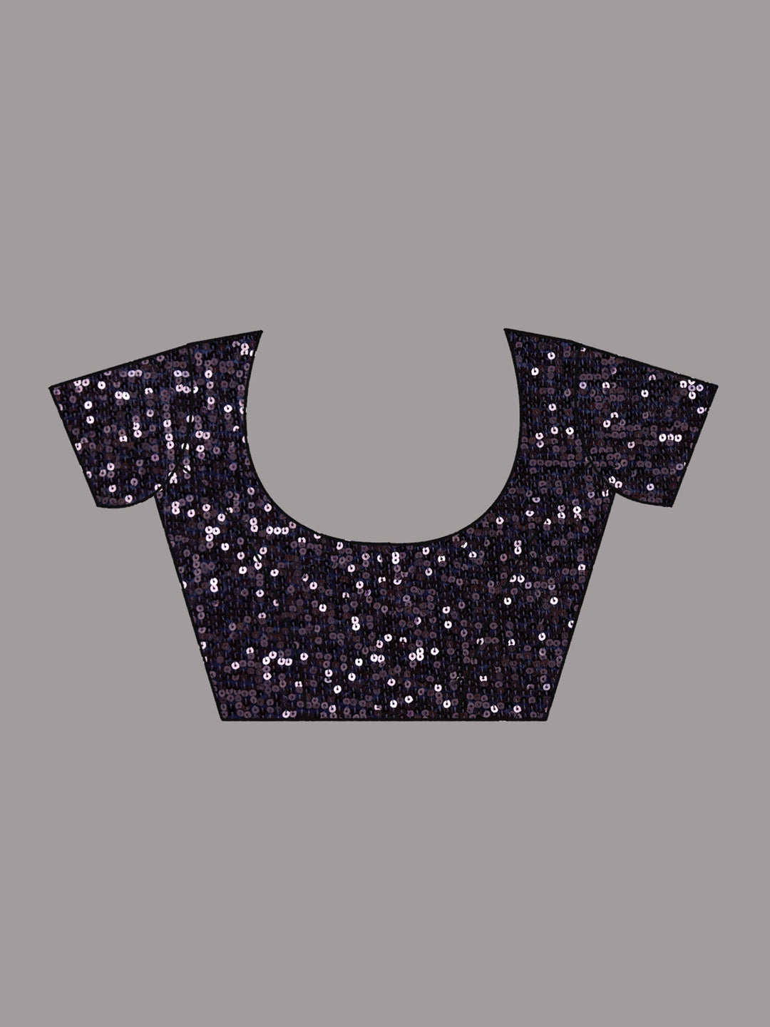 Royal Blue Sequins Georgette Saree