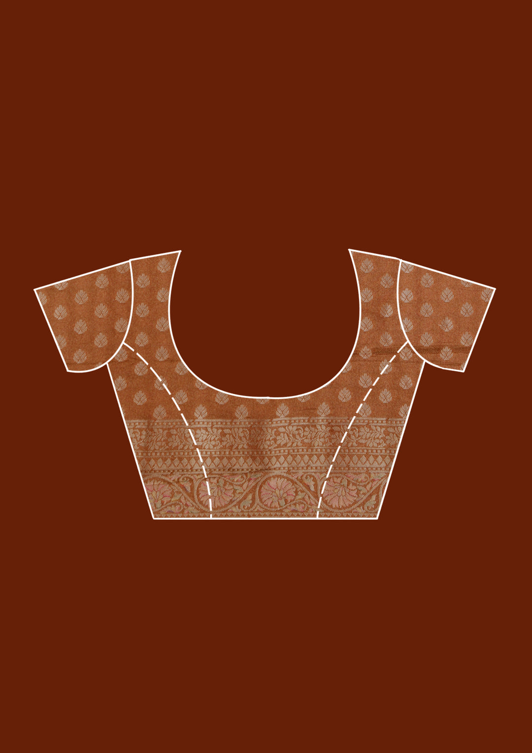 Mustard Cutdana Chiffon Silk Saree