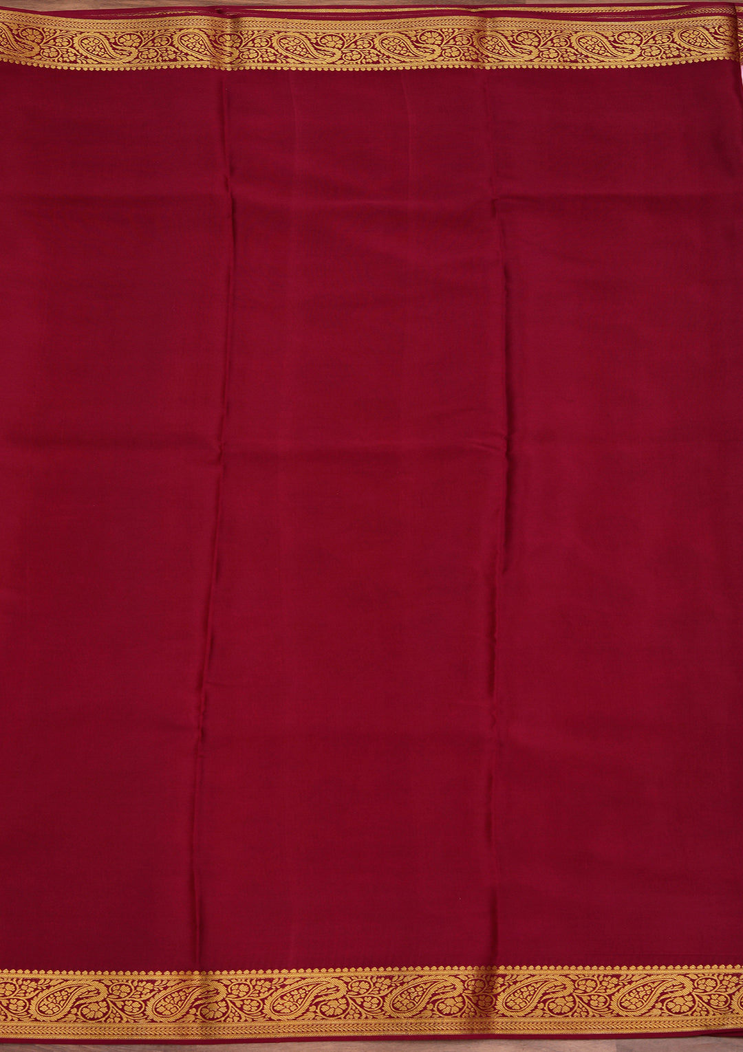 Onion Pink Crepe Buti Saree With Matching Blouse Piece