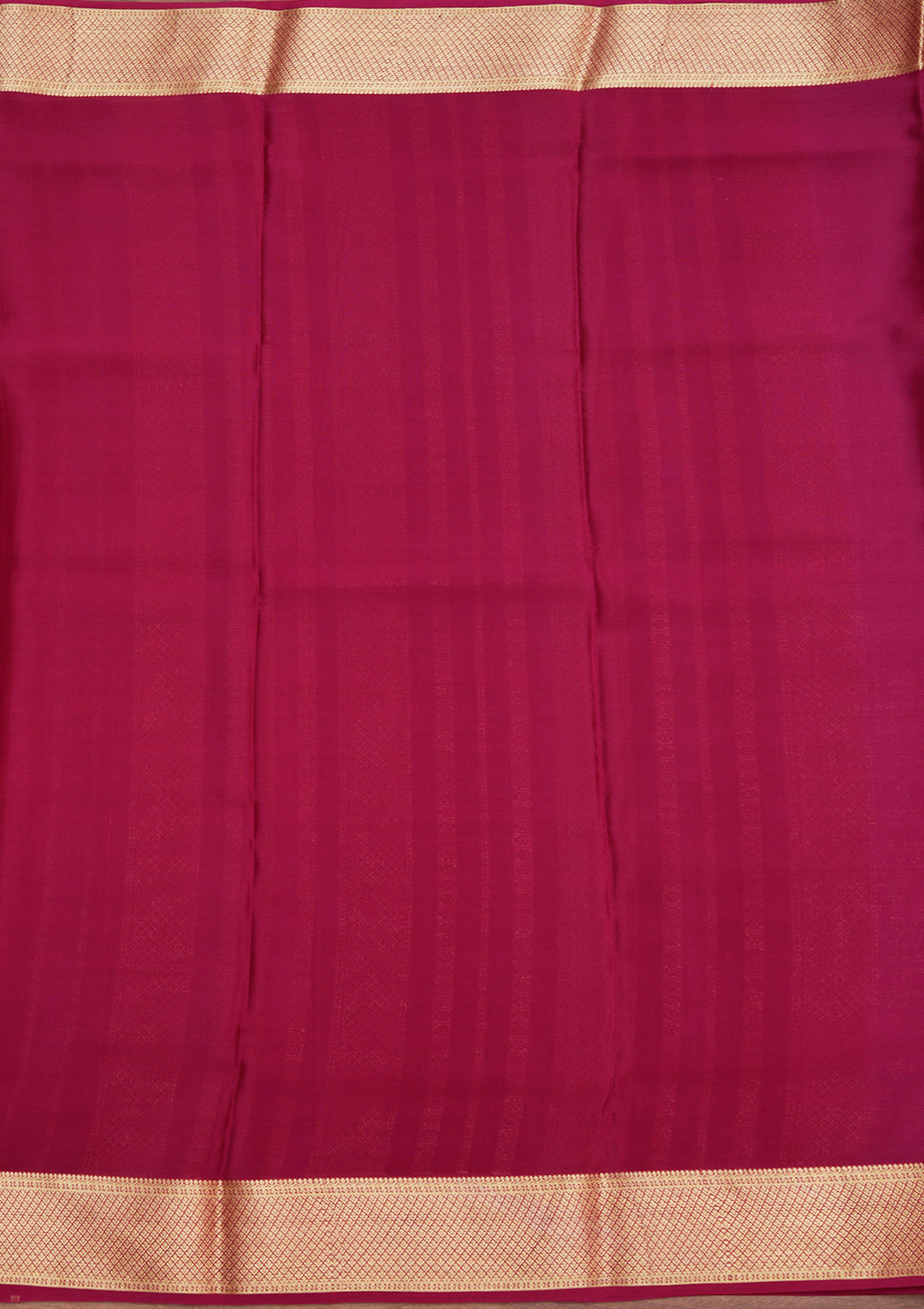 Purple Crepe Jaal Saree With Matching Blouse Piece