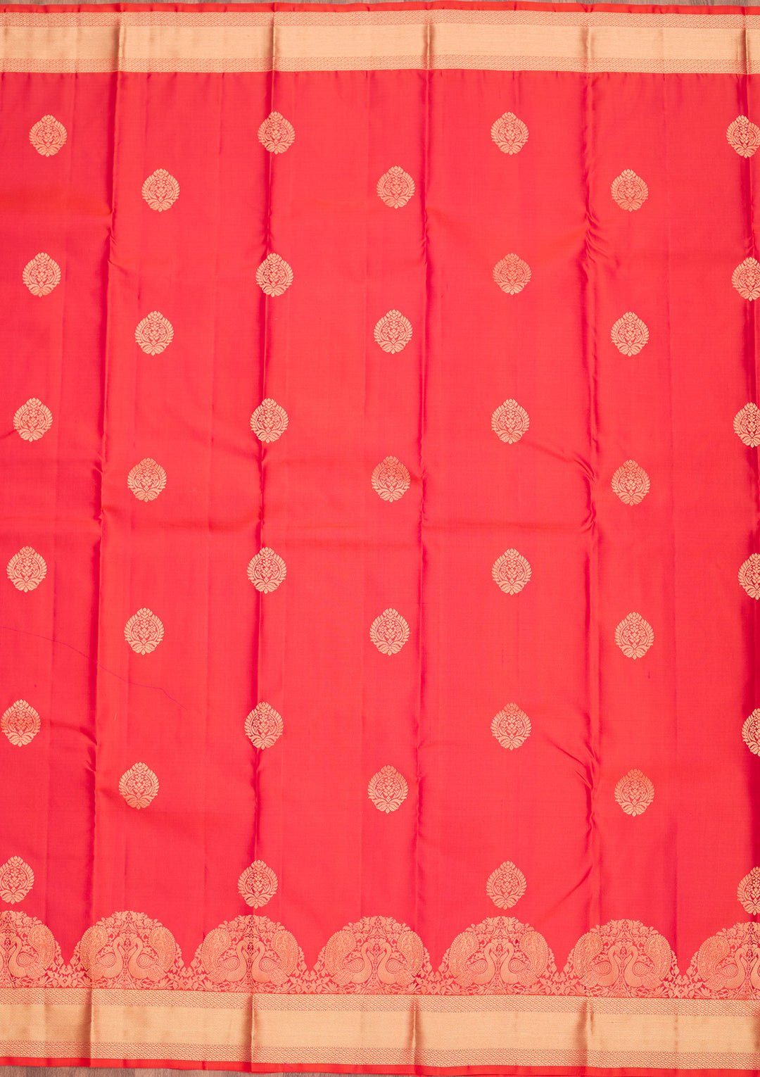 Pink Silk Buti Saree With Matching Blouse Piece