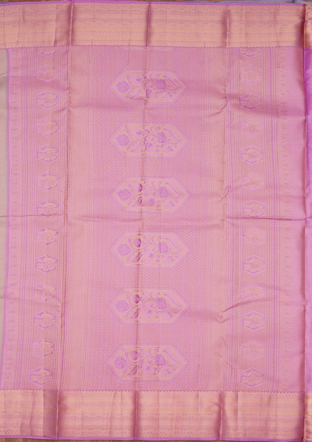Sea Green Silk Buti Saree With Matching Blouse Piece