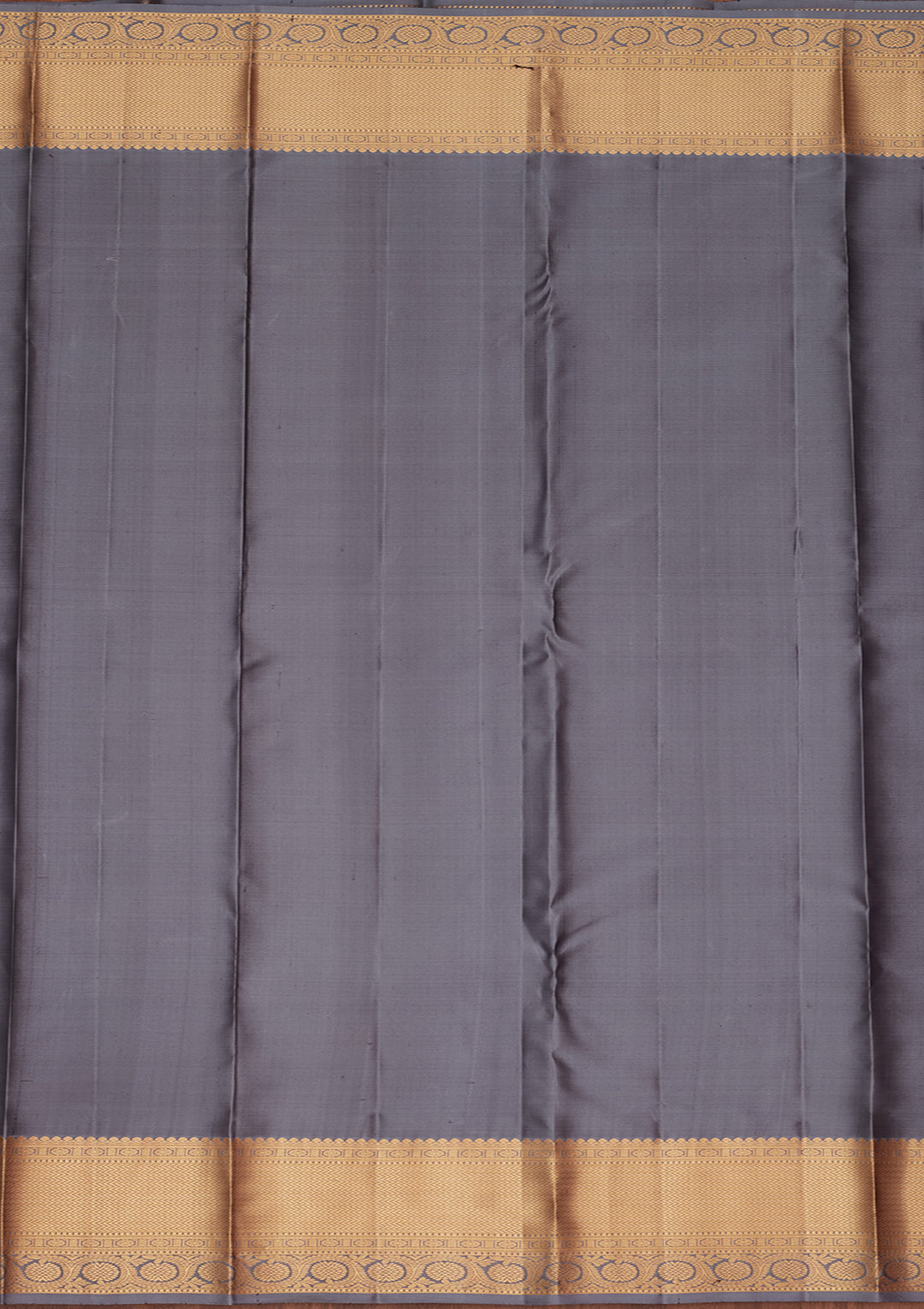 Purple Silk Buti Gold Zariwork Saree With Matching Blouse Piece