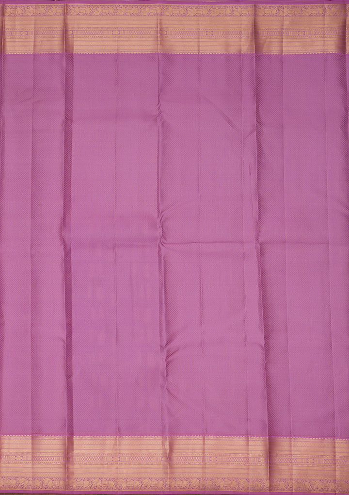 Blue Silk Buti Saree With Matching Blouse Piece