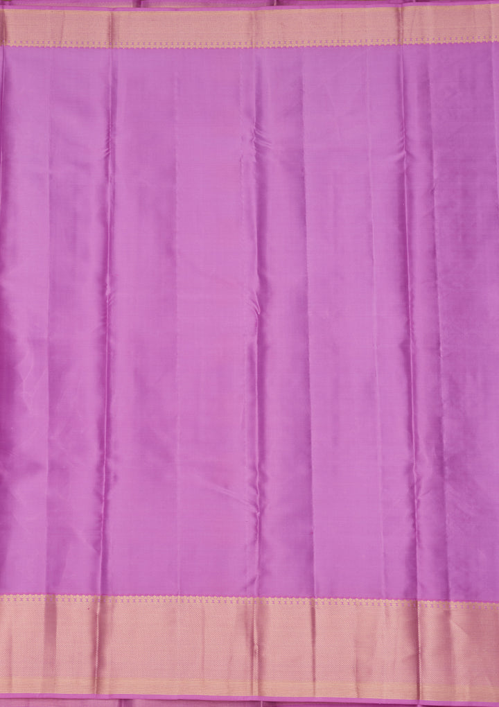 Blue Silk Buti Saree With Matching Blouse Piece