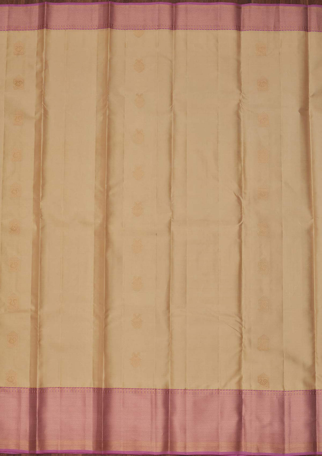 Lemon Yellow Silk Buti Saree With Matching Blouse Piece