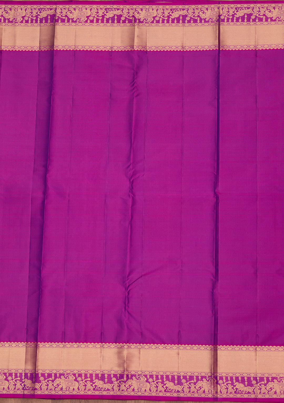 Royal Blue Silk Buti Saree With Matching Blouse Piece