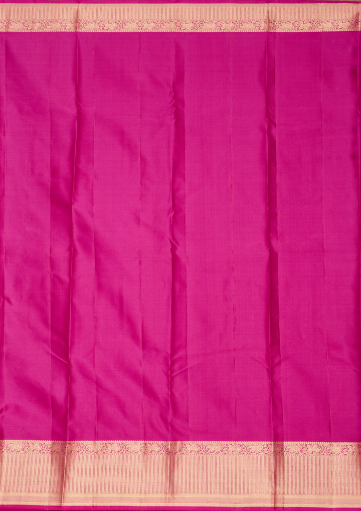 Lavender Silk Buti Saree With Matching Blouse Piece