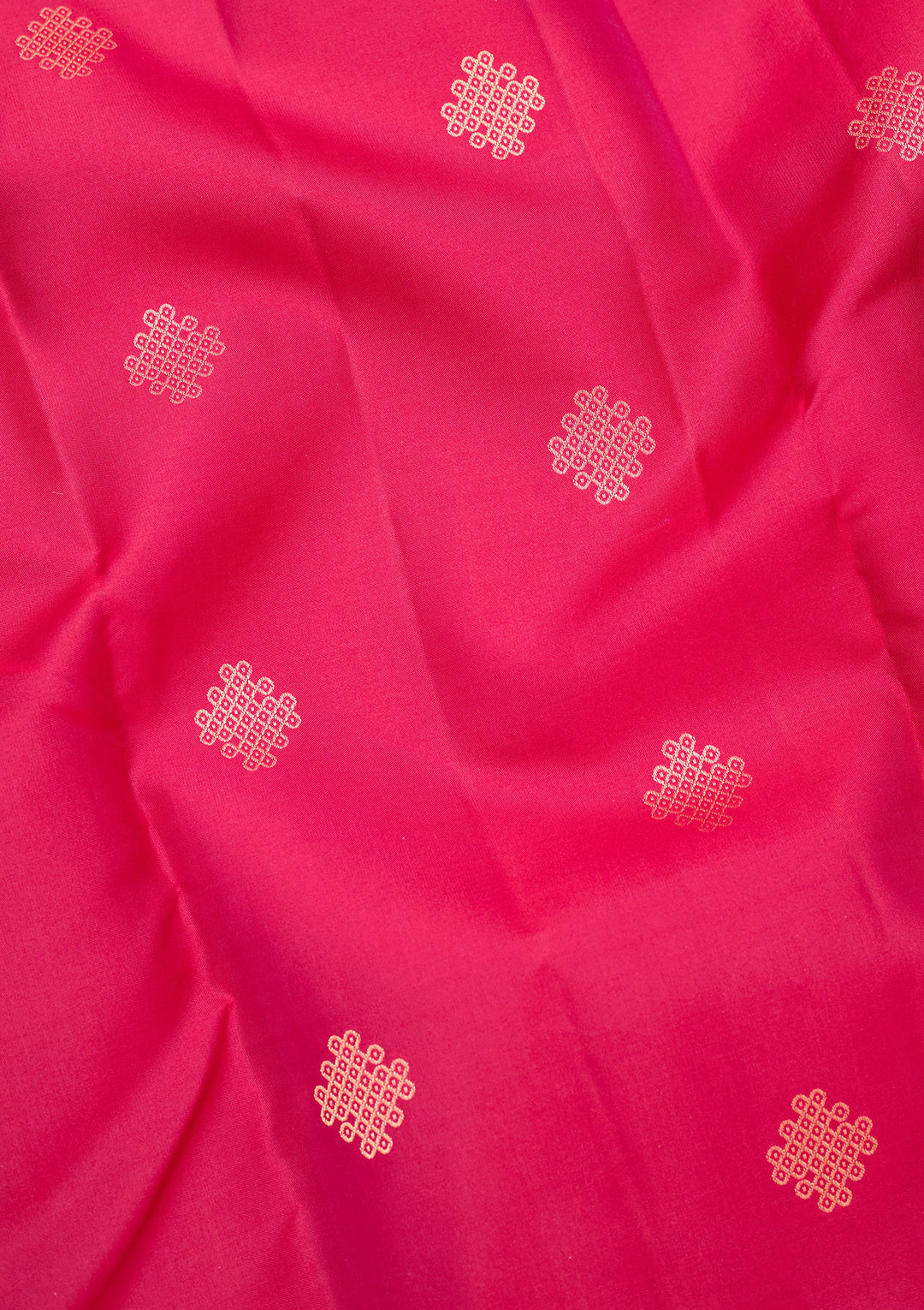 Pink Silk Buti Saree With Matching Blouse Piece