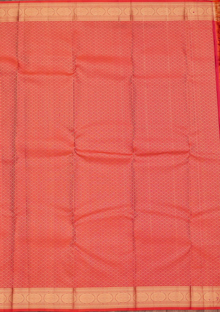 Pink Silk Buti Saree With Matching Blouse Piece