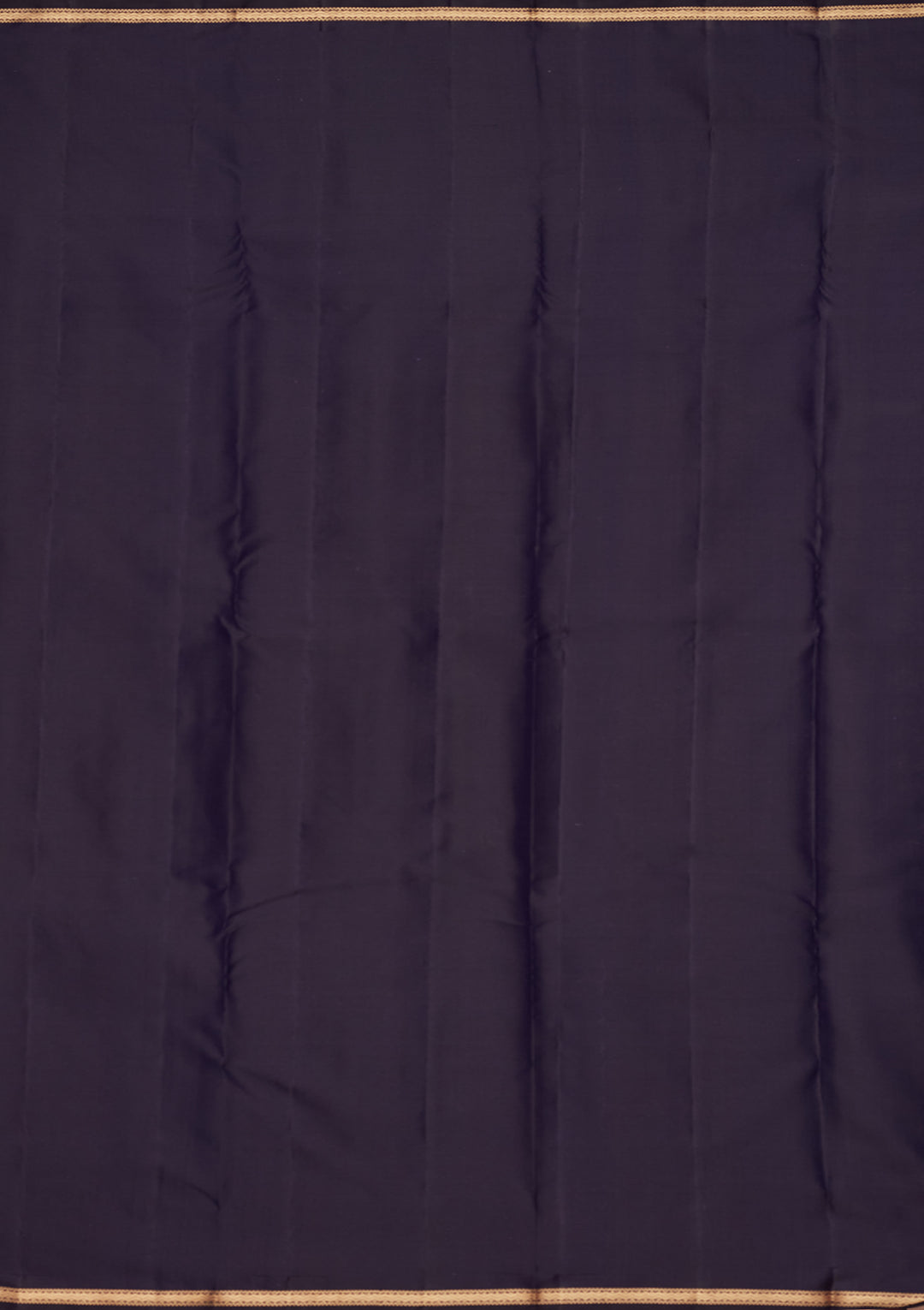 Navy Blue Silk Buti Gold Zariwork Saree With Matching Blouse Piece