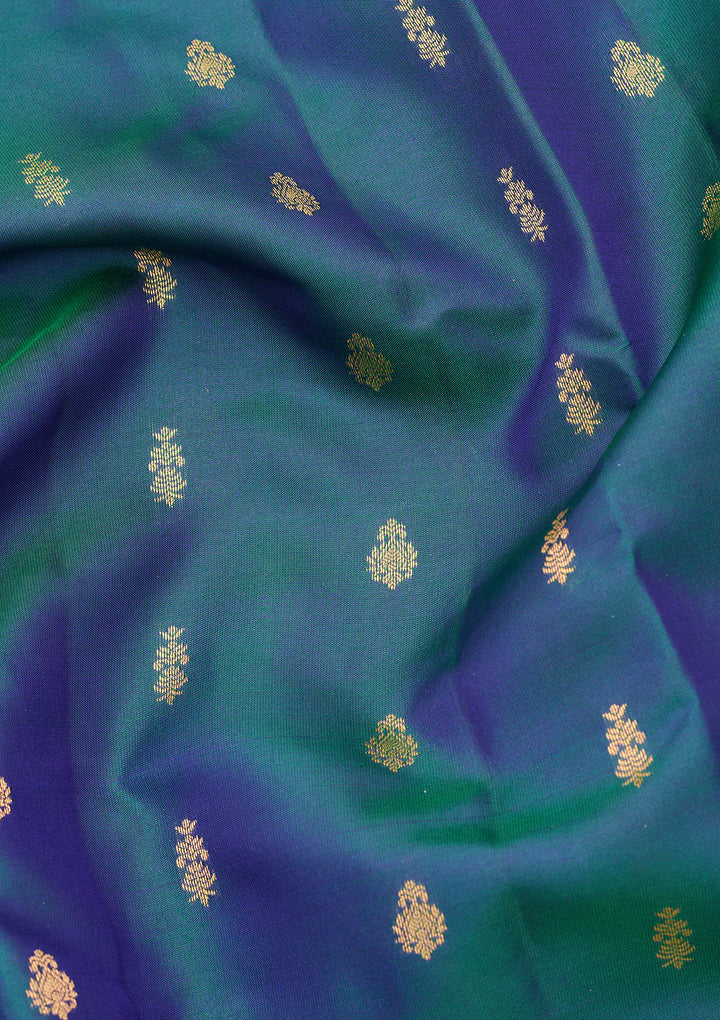 Blue Kanjivaram Pure Silk Saree