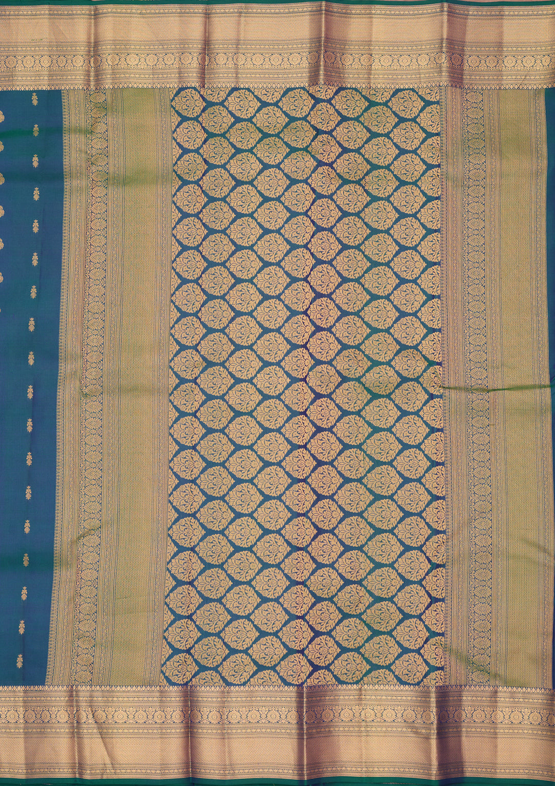 Blue Kanjivaram Pure Silk Saree