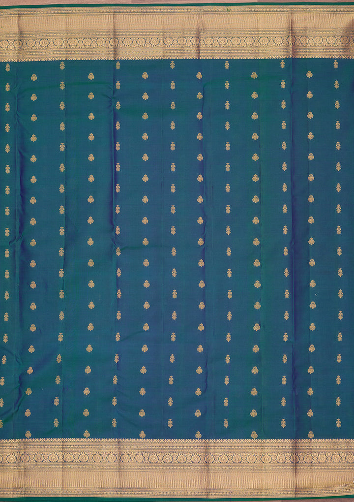 Blue Kanjivaram Pure Silk Saree