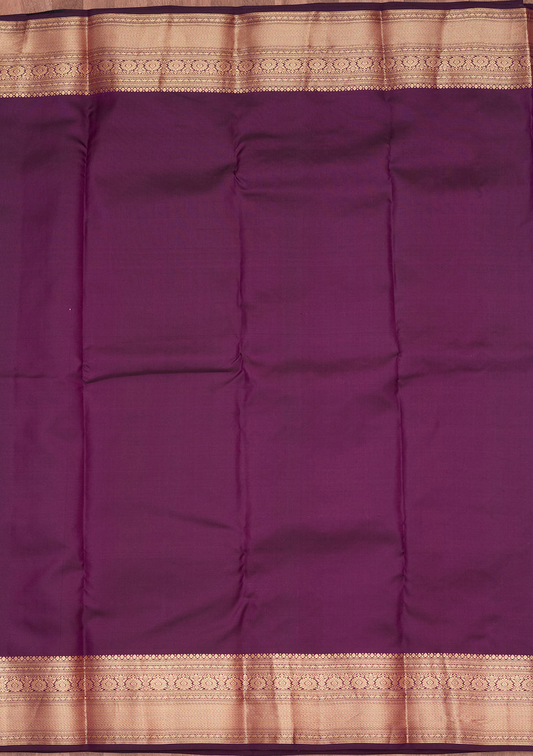 Purple Silk Buti Zariwork Saree With Matching Blouse Piece