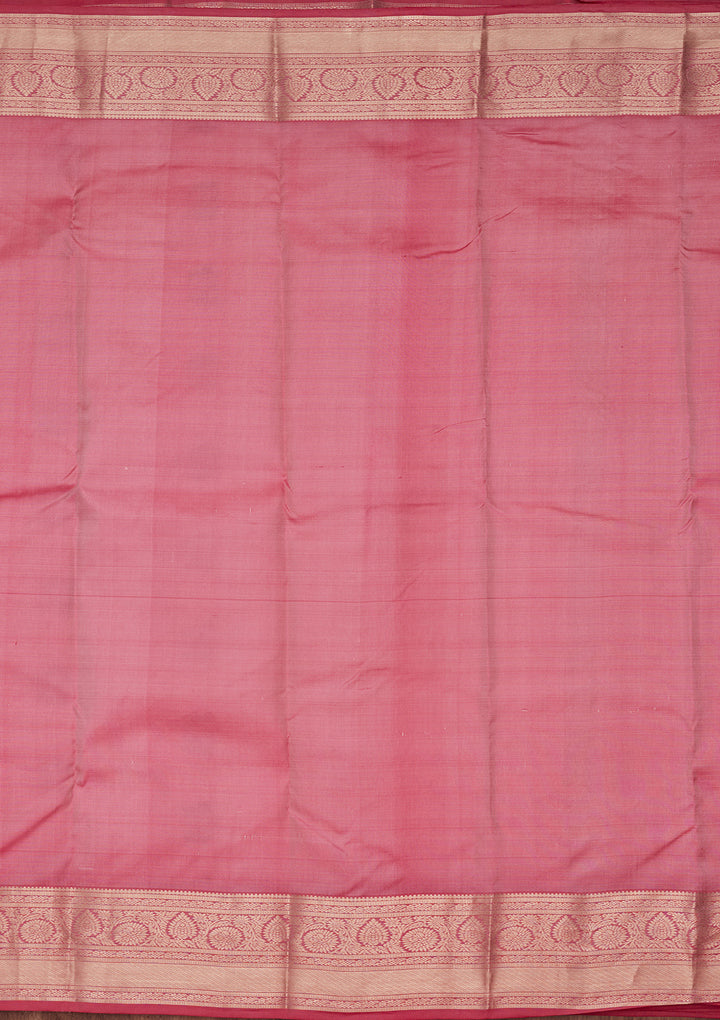 Off White Silk Buti Saree With Matching Blouse Piece