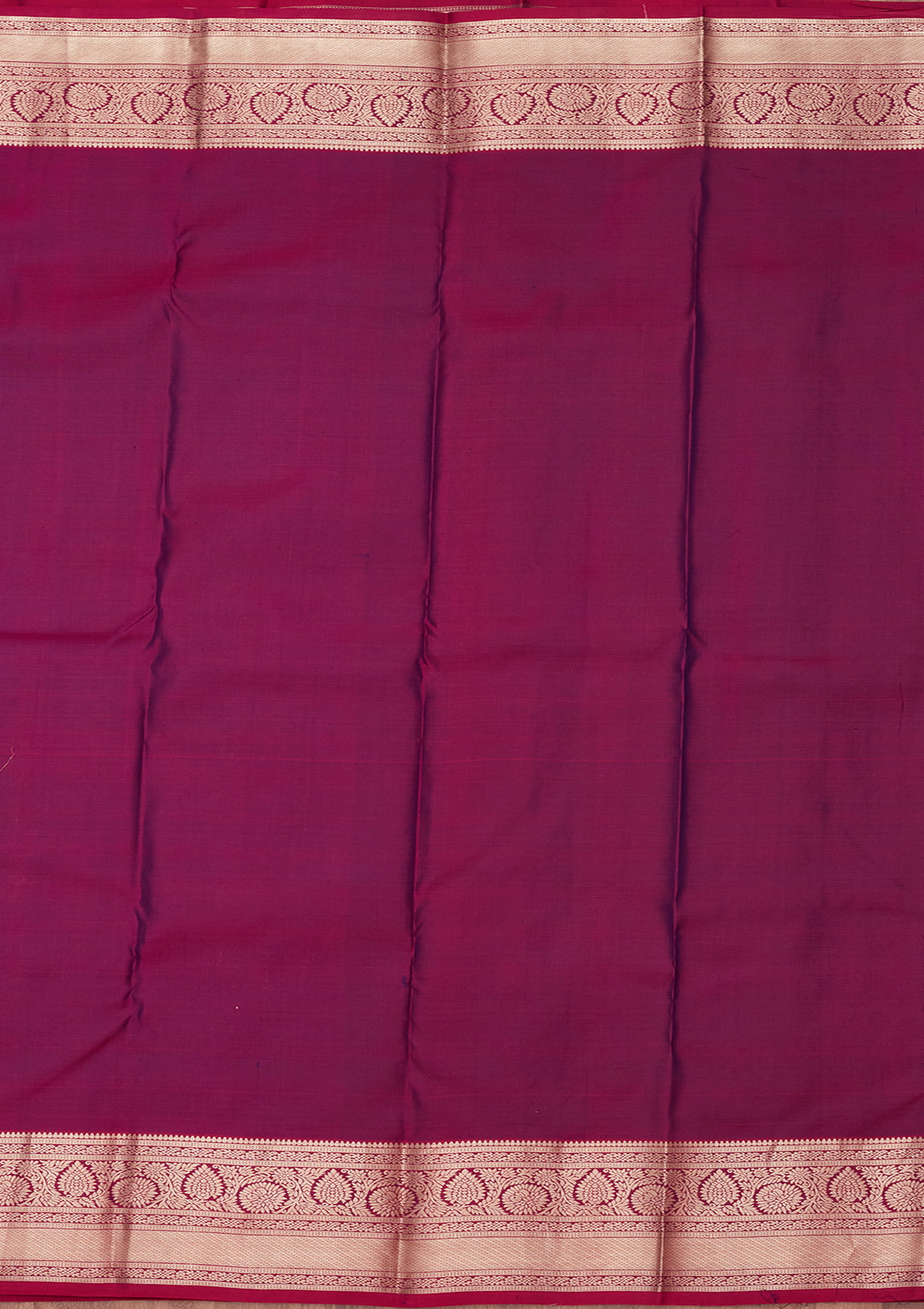 Navy Blue Silk Buti Saree With Matching Blouse Piece