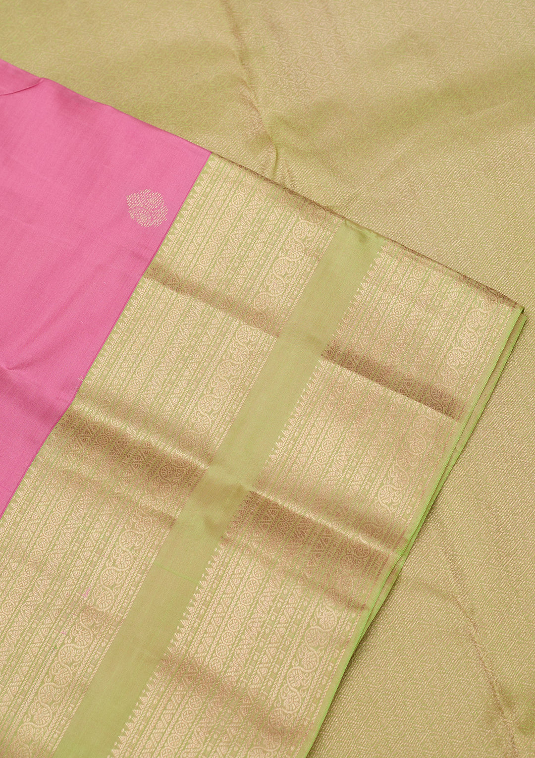 Pink Zariwork Pure Silk Saree