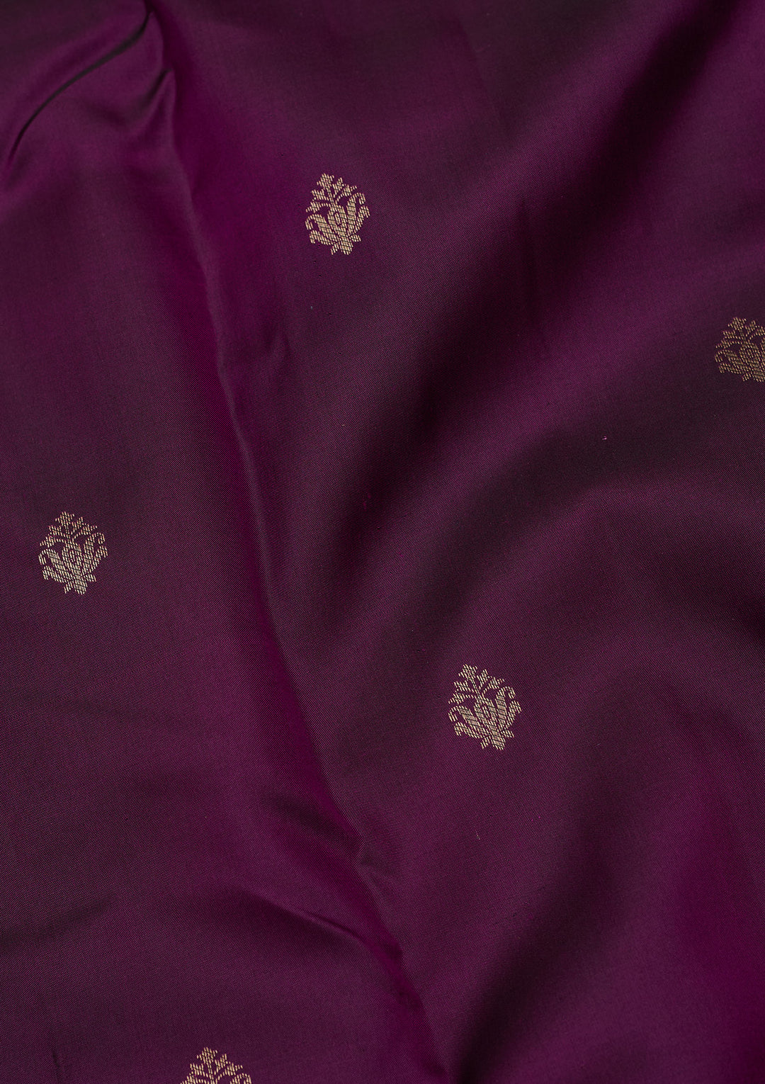 Wine Zariwork Pure Silk Saree
