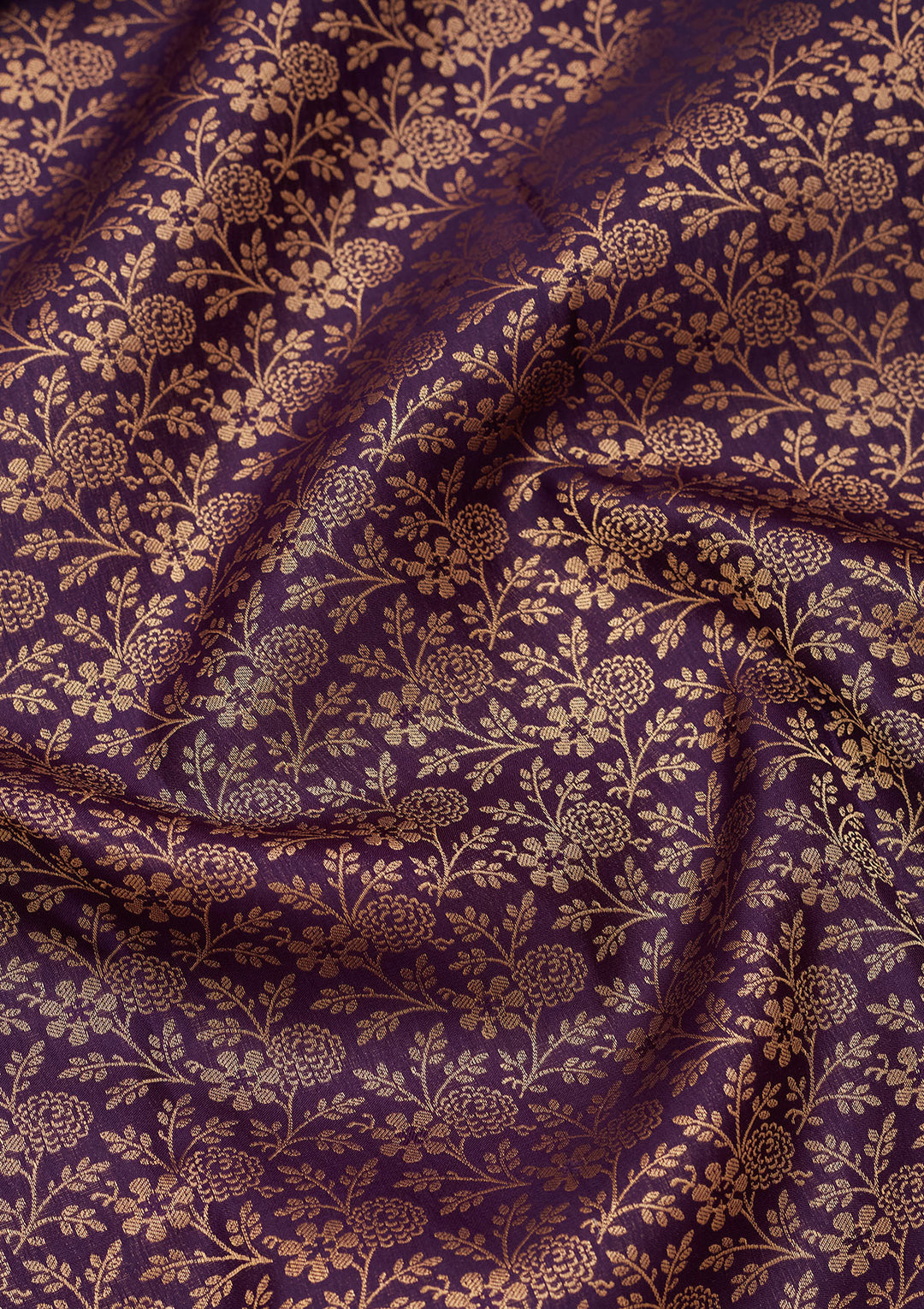 Navy Blue Zariwork Pure Silk Saree