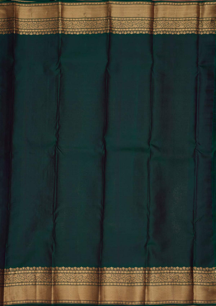 Navy Blue Zariwork Pure Silk Saree