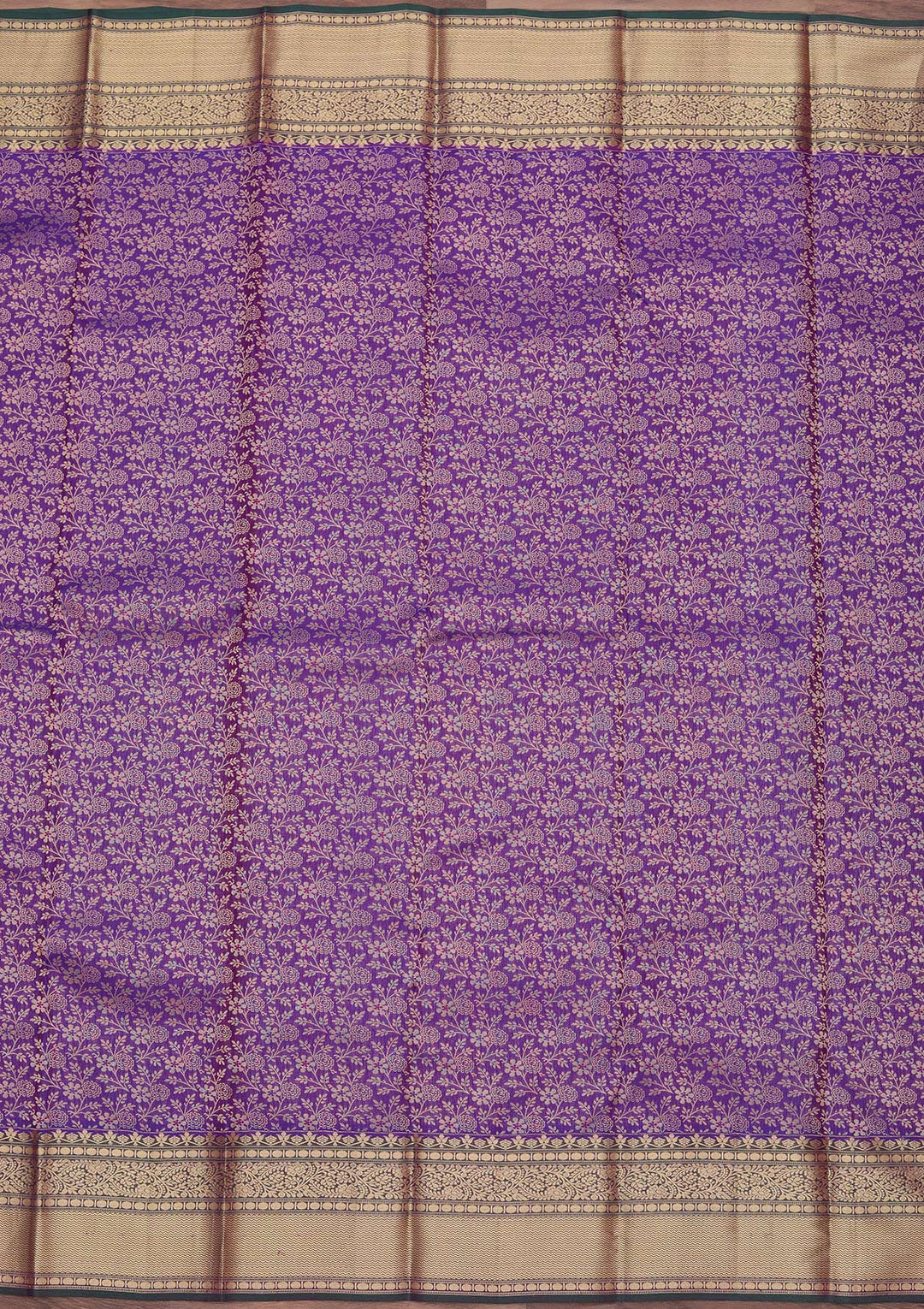 Royal Blue Zariwork Pure Silk Saree