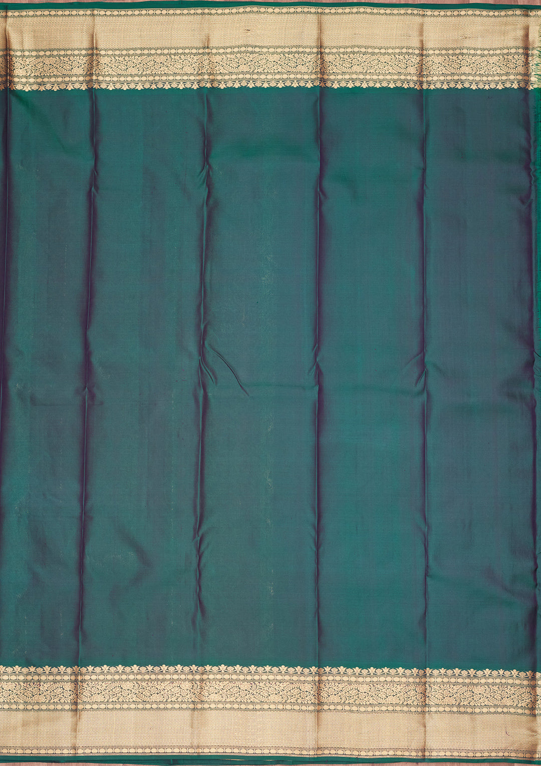 Navy Blue Zariwork Pure Silk Saree