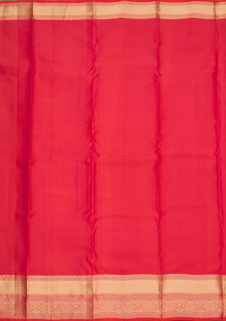 Wine Silk Checks Saree With Matching Blouse Piece